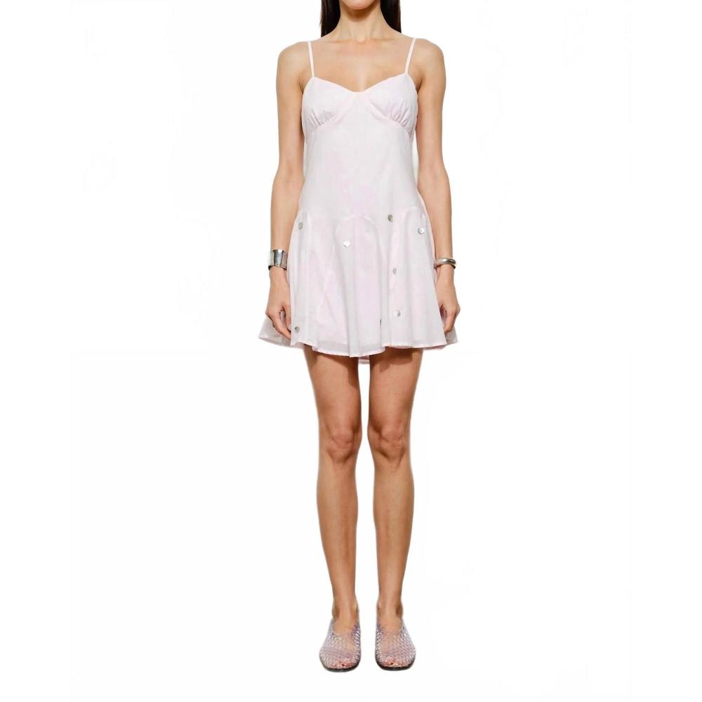 NEW LOUCIA bella vita mini dress in blush pink